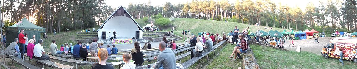 Festyn odbywał się w amfiteatrze (iSokolka.eu)