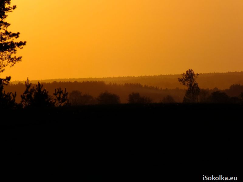 Zachód słońca nad Kraśnianami (iSokolka.eu)