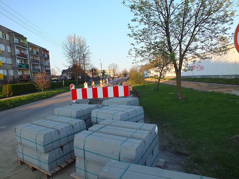 Wraz z rondem zostanie przebudowana część ulicy Kolejowej (iSokolka.eu)