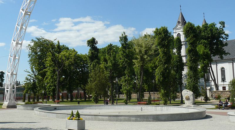 Fontanna w centrum Suchowoli (P. Żurkowska)