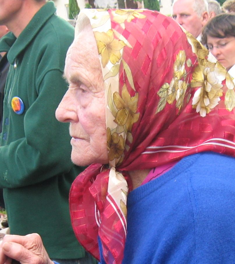 Marianna Popiełuszko podczas pielgrzymki różanostockiej (iSokolka.eu)