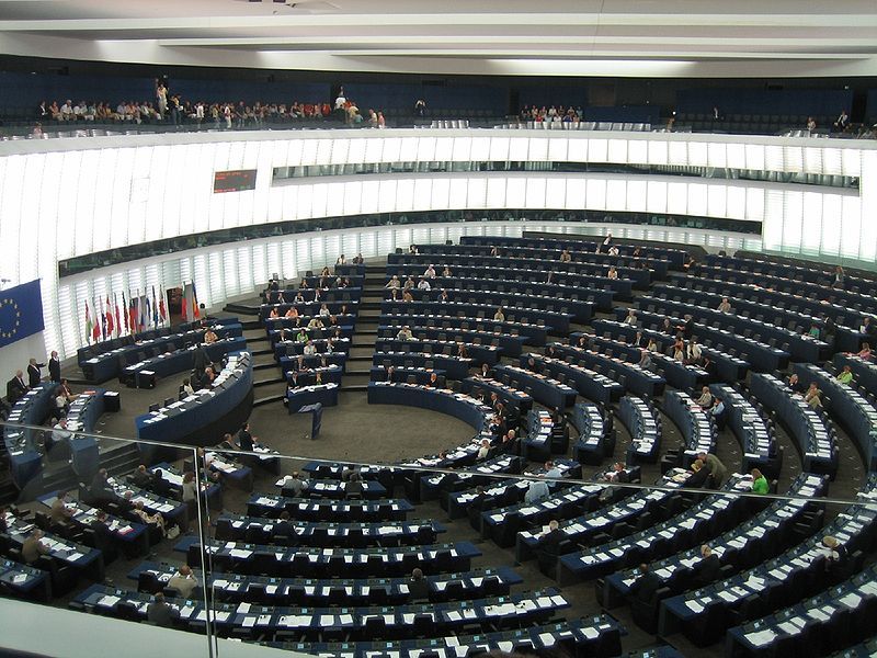 Sala obrad Parlamentu Europejskiego (Wikipedia/JLogan)