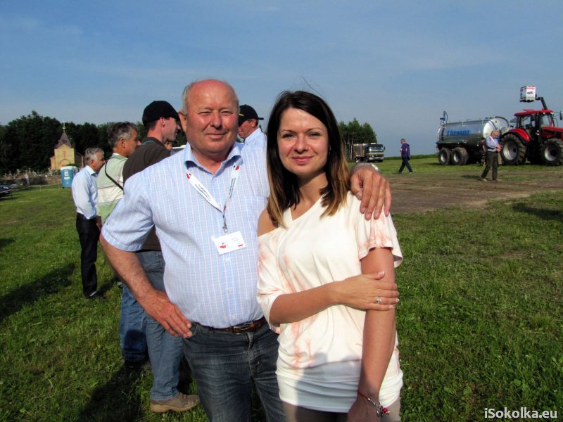 Stanisław Trzonkowski z córką Magdaleną (iSokolka.eu)