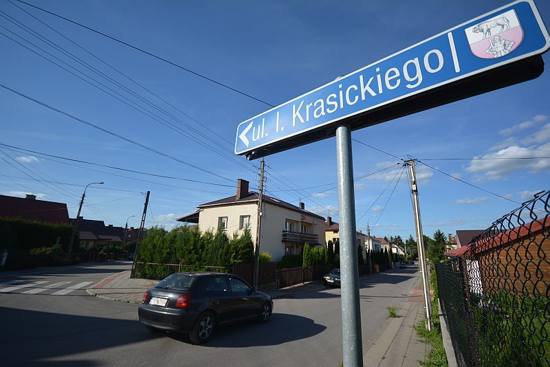 Kto patronuje tej ulicy - Janek czy Ignacy Krasicki?