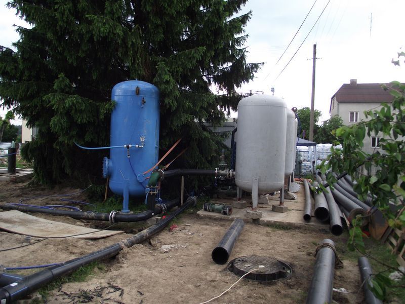 Remont stacji uzdatniania wody w Dąbrowie (dabrowa-bial.pl)