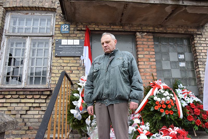 W uroczystościach wziął udział Piotr Hońko, któremu funkcjonariusze UB zabili ojca (iSokolka.eu)
