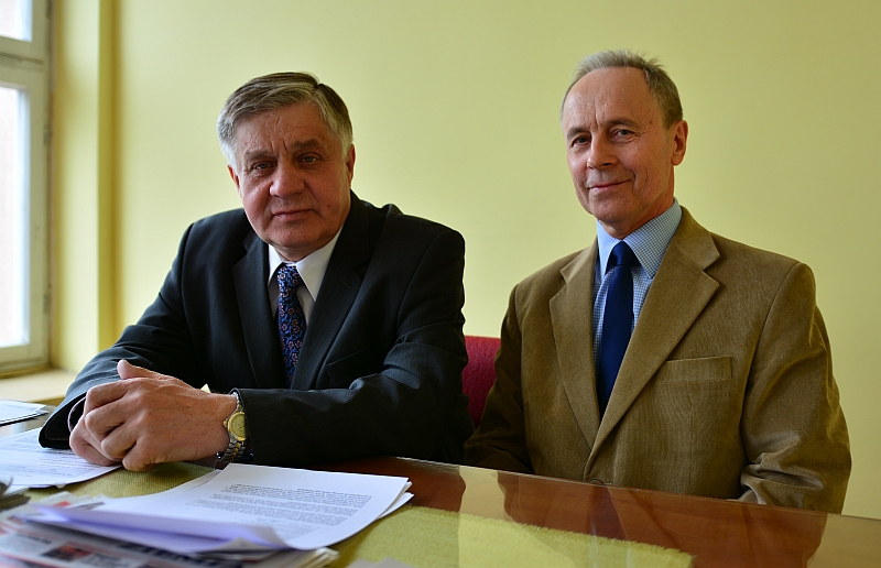 Krzysztof Jurgiel (z lewej) i Krzysztof Krasiński (iSokolka.eu)