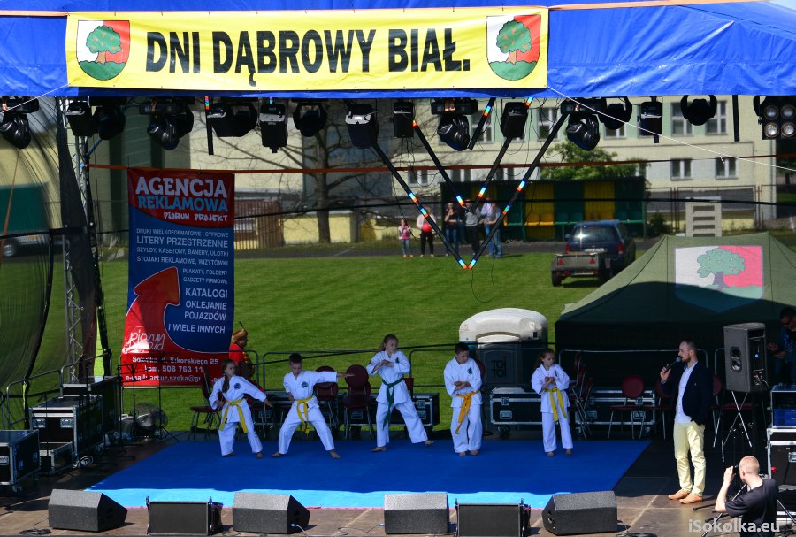 Dni Dąbrowy Białostockiej 2015. Pokaz teakwondo (iSokolka.eu)