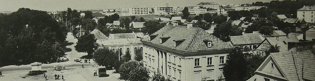Widok Sokółki w 1966 roku