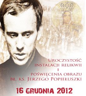Plakat informujący o niedzielnych uroczystościach (rozanystok.pl)