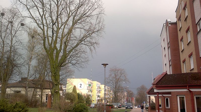 Ciemna chmura na południe od Sokółki (iSokolka.eu)