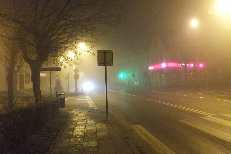 Wieczorami i nad ranem może tworzyć się mgła (iSokolka.eu)