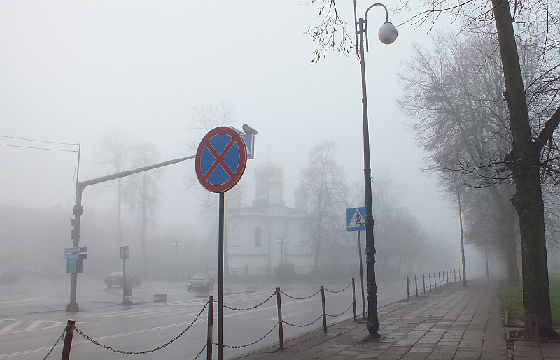 Dziś przywitał nas mglisty poranek (iSokolka.eu)