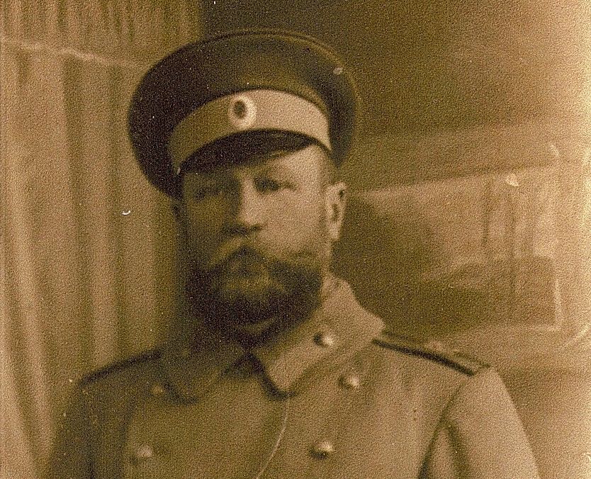 Aleksander Leopold Kossaczewski w mundurze oficera carskiej armii (Archiwum rodzinne)