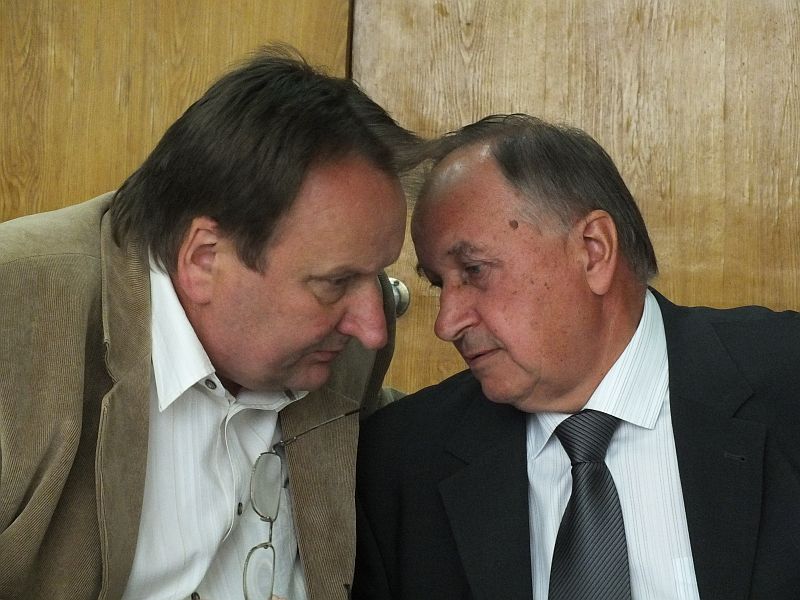 Radni Czesław Kiejko i Stanisław Kozłowski (iSokolka.eu)
