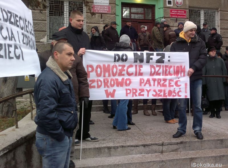 Mieszkańcy Dąbrowy są zdeterminowani, by bronić pediatrii (iSokolka.eu)