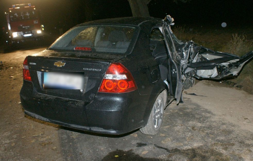Wypadek w Miedzianowie (podlaska.policja.gov.pl)