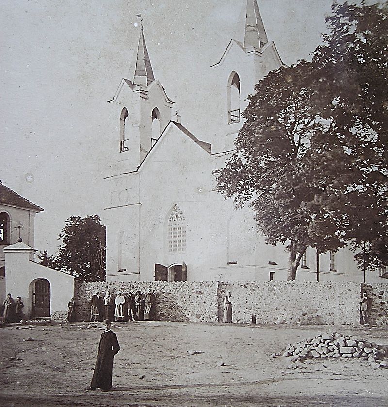 Kościół w Nowym Dworze, koniec XIX wieku