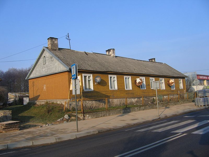 Sowiecka "ambasada" na ulicy Białostockiej. Budynek rozebrano w 2010 roku