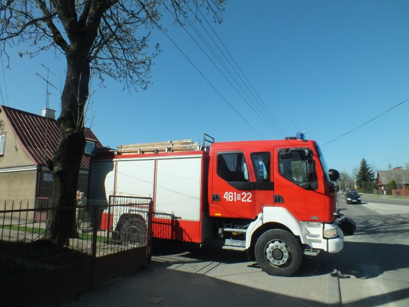 Akcja ratunkowa na ulicy Kresowej w Sokółce (iSokolka.eu)
