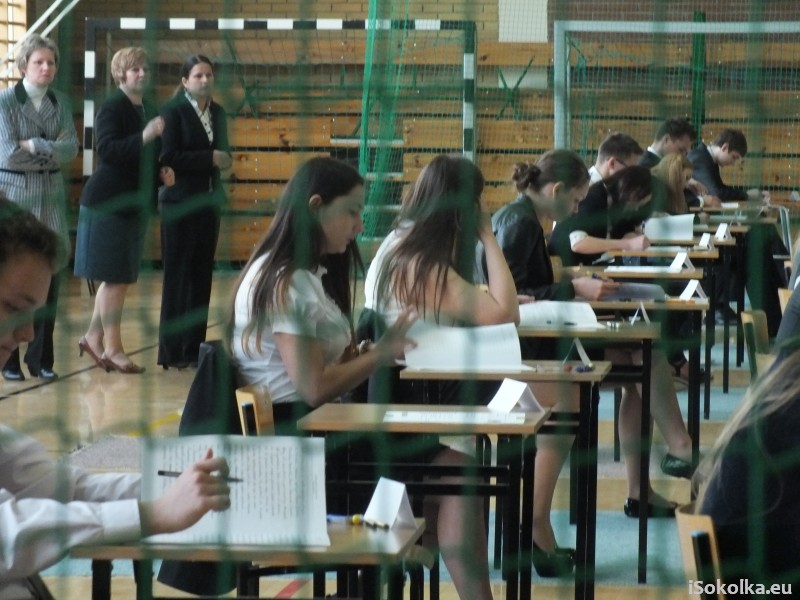 Egzamin dojrzałosci w Liceum Ogólnokształcącym w Sokółce  (iSokolka.eu)