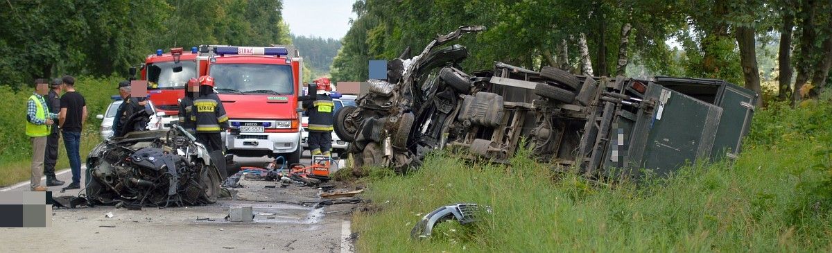 Do wypadku doszło w pobliżu miejscowości Bagny (iSokolka.eu)