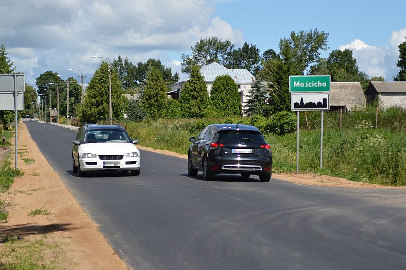 W ubiegłym roku wylano nowy asfalt w miejscowości Mościcha (iSokolka.eu)