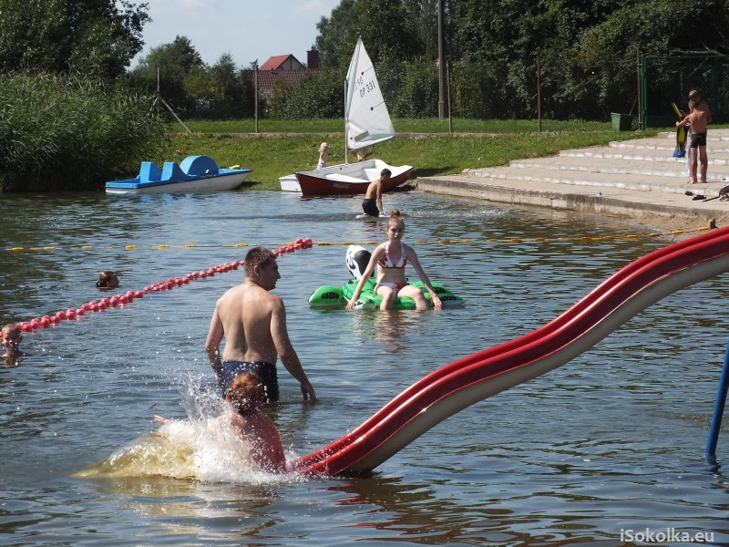 Plaża nad zalewem w Sokółce (iSokolka.eu)