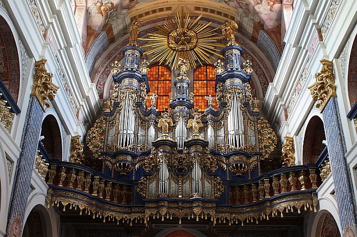 Organy w kościele w Świętej Lipce (Ludwig Schneider/Wikipedia)