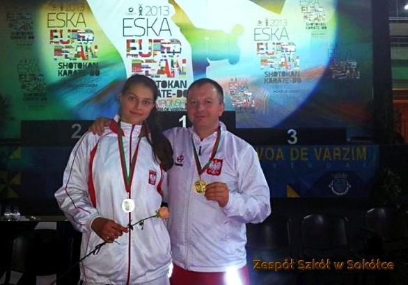 Joanna Babynko na Mistrzostwach Europy w Portugalii (lo.sokolka.net.pl)