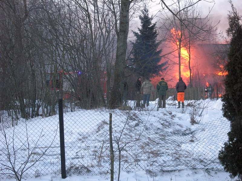 Pożar domu w Nowowoli (Czytelnik)