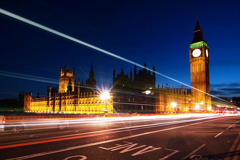 Big Ben i gmachy Parlamentu w Londynie (hozinja/Wikipedia)