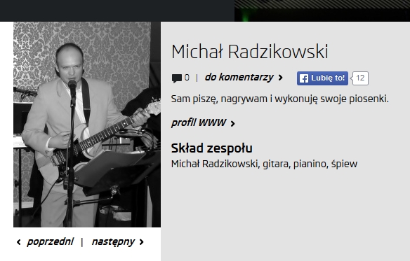 Michał Radzikowski bierze udział w konkursie po raz pierwszy (skodaautomuzyka.pl)