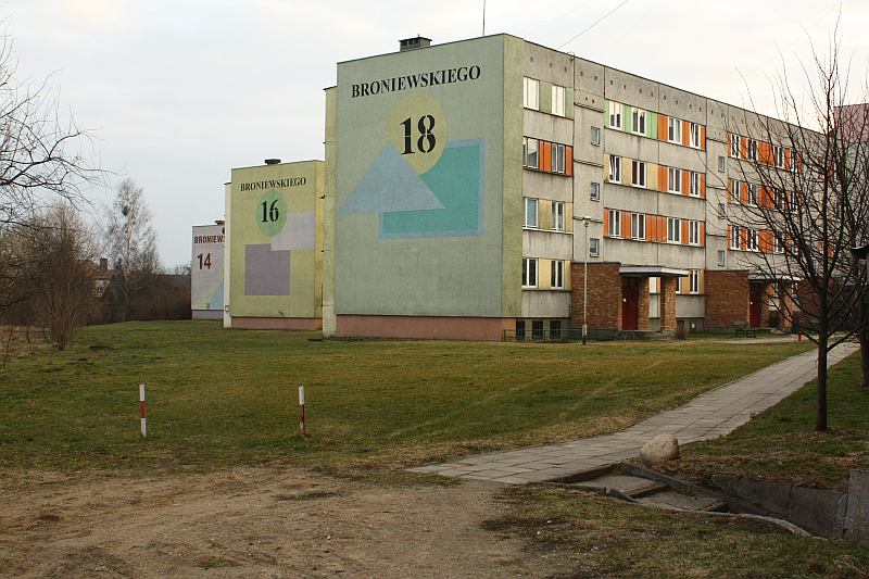 Bloki przy ulicy Broniewskiego (iSokolka.eu)