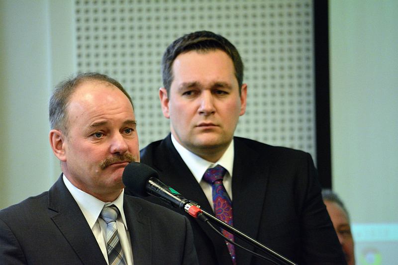 Stanisław Małachwiej (z lewej) i Piotr Rećko (iSokolka.eu)