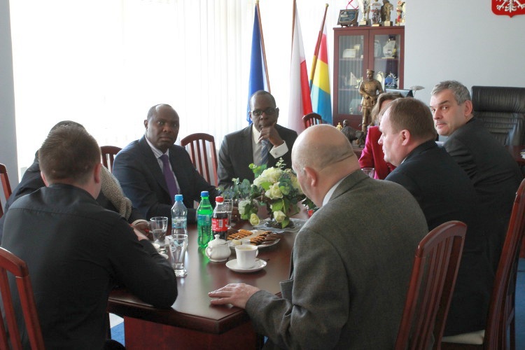 Goście z Afryki na spotkaniu w Urzędzie Marszałkowskim (M. Donejko)