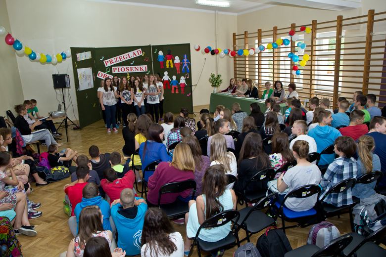 W konkursie wzięli udział uczniowie ośmiu klas (PG Nr 1 w Sokółce)