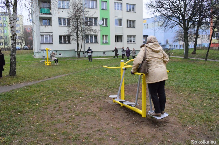 Siłownia pod chmurką w Sokółce (iSokolka.eu)