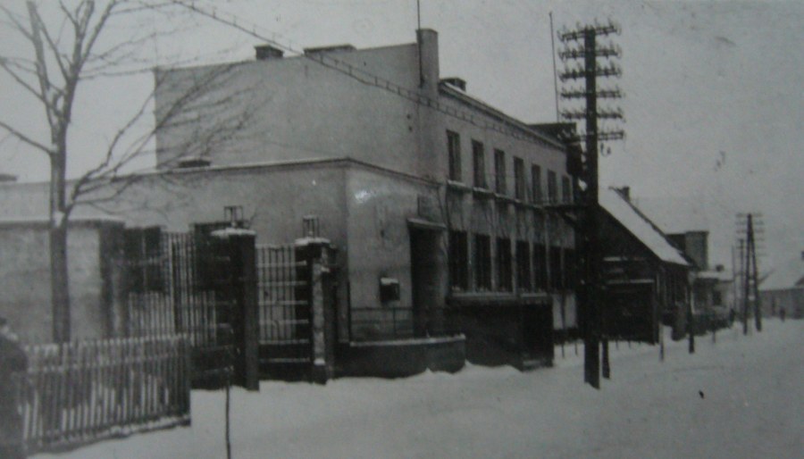 Budynek poczty przed wojną