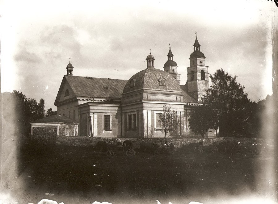 Kościół w Sokółce, 1926 rok. Fot. L. Niedźwiecki