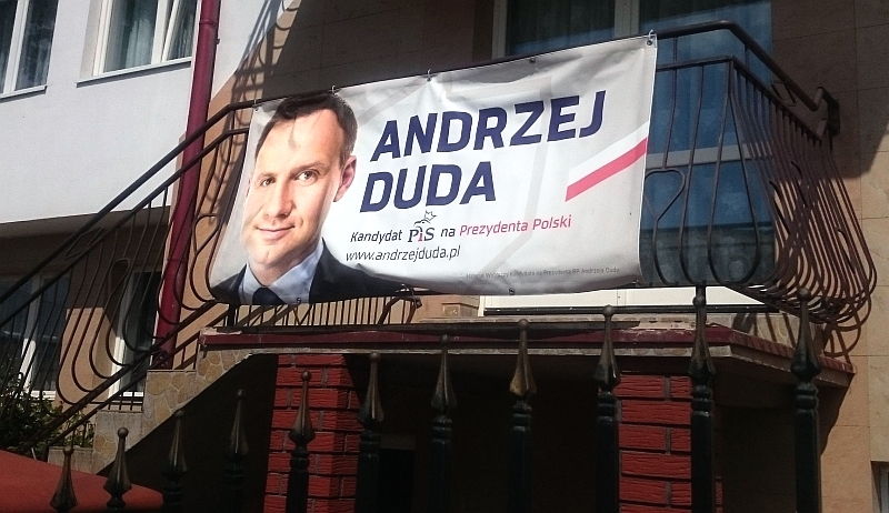 Banner wyborczy Andrzeja Dudy (iSokolka.eu)