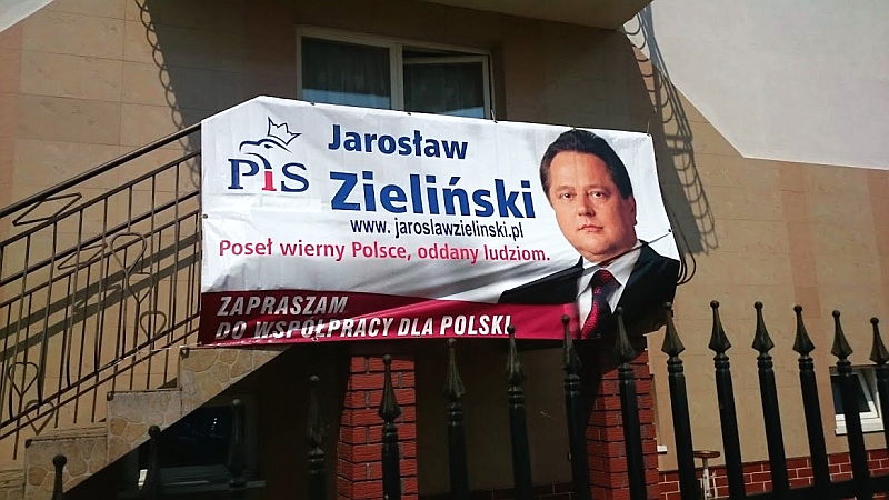 Banner Jarosława Zielińskiego (iSokolka.eu)