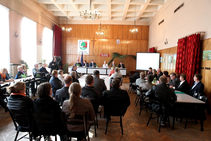 Spotkanie odbyło się w sali konferencyjnej Urzędu Miejskiego (A. Karwowski)