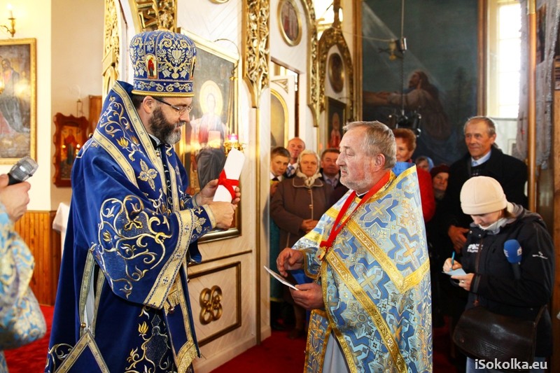 W uroczystościach brał udział arcybiskup Jakub (iSokolka.eu)