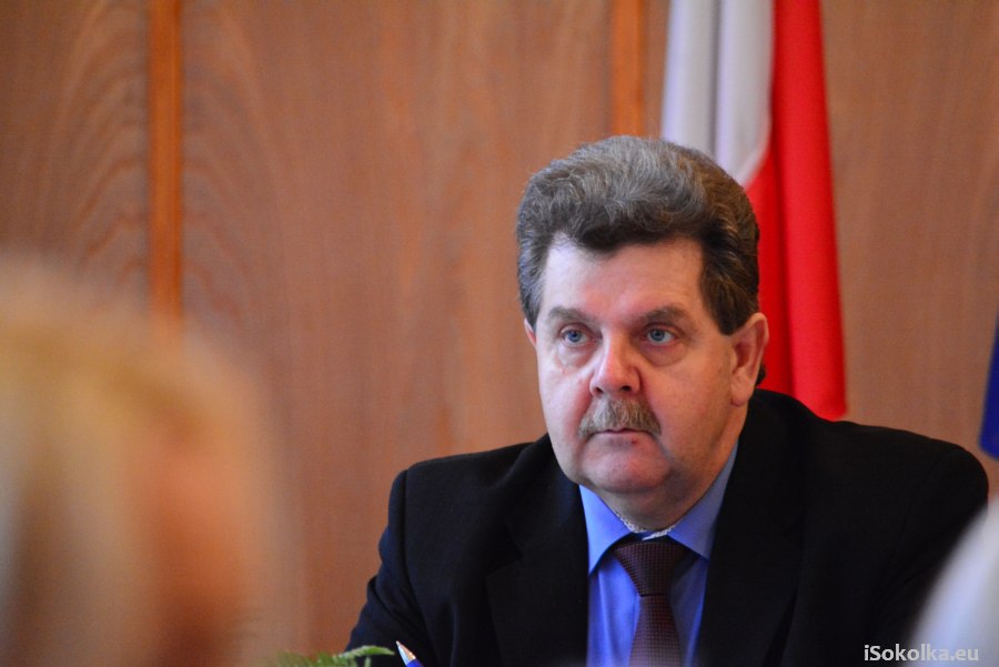 Burmistrz Dąbrowy Romuald Gromacki (iSokolka.eu)