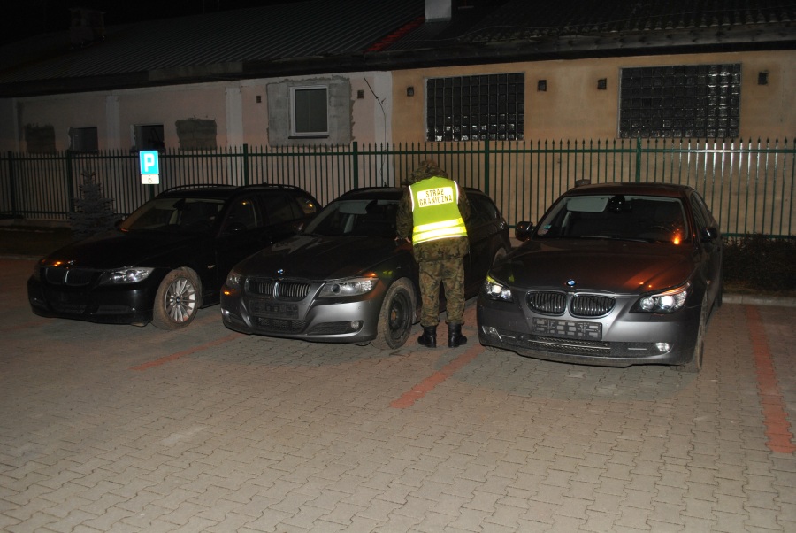 Funkcjonariusze z Augustowa zatrzymali trzy auta (POSG)