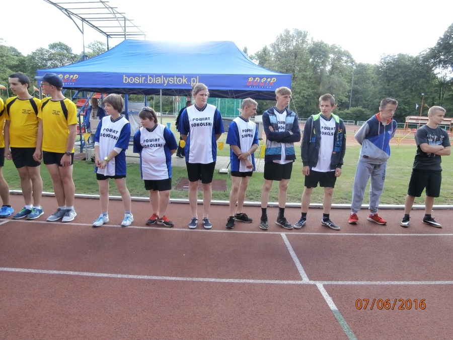 SOSW na zawodach lekkoatletycznych w Białymstoku (SOSW w Sokółce)