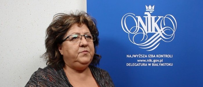 Barbara Chilińska, dyrektor delegatury NIK w Białymstoku (nik.gov.pl)
