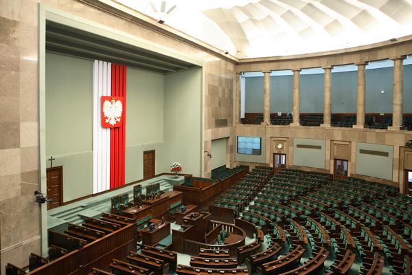 Sala obrad Sejmu (Wikipedia)