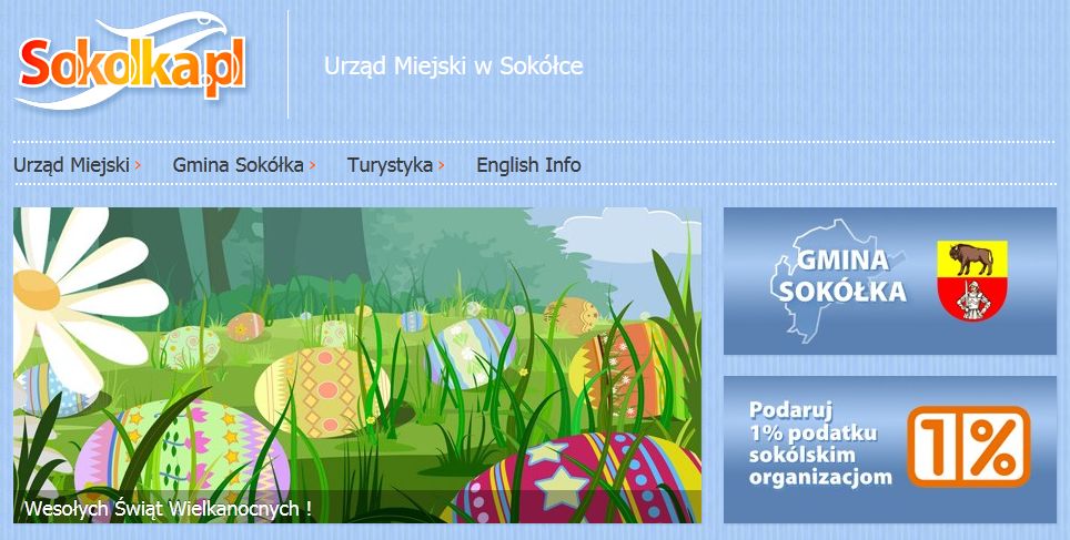 Nowa strona główna portalu Sokolka.pl